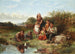 Die Spielzeugboote - James Curnock — Ansicht des Kunstwerks