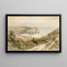 Die Klippen von Étretat - James David Smillie — gerahmtes Bild an der Wand