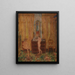 Die Kinder beim morgendlichen Toilettengang - James Ensor — gerahmtes Bild an der Wand