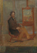 Ensor an seinem Staffelei - James Ensor — Ansicht des Kunstwerks