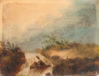 Landschaft mit Wasserfall - James Ensor — Ansicht des Kunstwerks