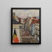 Musik in der Vlaanderenstraße - James Ensor — gerahmtes Bild an der Wand