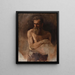 Alten - James Ensor — gerahmtes Bild an der Wand