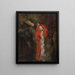 Stoffe von Stillleben - James Ensor — gerahmtes Bild an der Wand