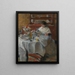 Der Austernfischer - James Ensor — gerahmtes Bild an der Wand