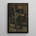 Der Maler Alfred William Finch - James Ensor — gerahmtes Bild an der Wand