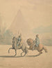 Due cavalieri - James Gray Mayhew — vista dell’opera