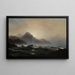 Marine Landscape Painting - James Hamilton — framed artwork on a wall