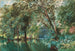 Bäume über dem Fluss Frome in Stapleton - James Jackson Curnock — Ansicht des Kunstwerks