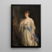 Lady Grace Dance - James Jebusa Shannon — framed artwork on a wall