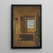 Innenansicht einer Lotterie - James Kidder — gerahmtes Bild an der Wand