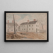 Maison Hoban F St près de la 15e Washington DC 1874 - James Madison Alden — gerahmtes Bild an der Wand