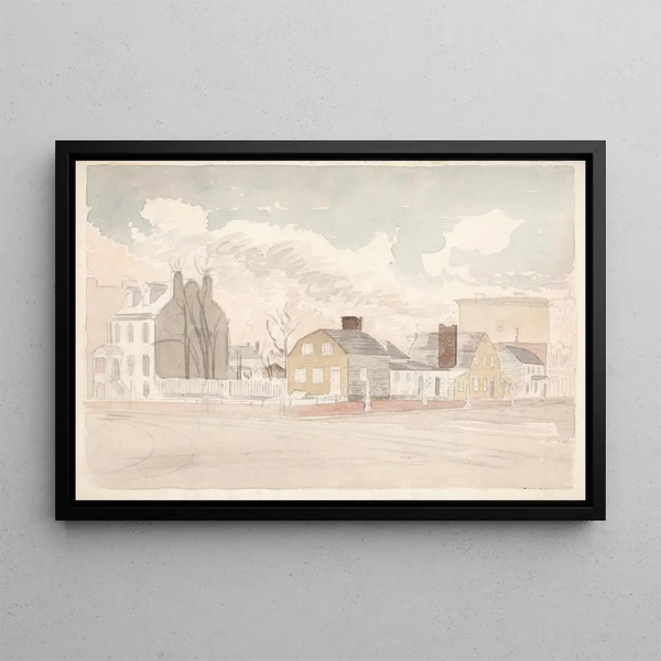 James Madison Alden - View from NE corner 17th H sts Spring of 1875 Washington DC.webp