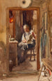 Das Dorf der Lautenbauer - James Montgomery Flagg — Ansicht des Kunstwerks