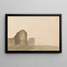 Château de Pevensey, Sussex - James Moore — framed artwork on a wall