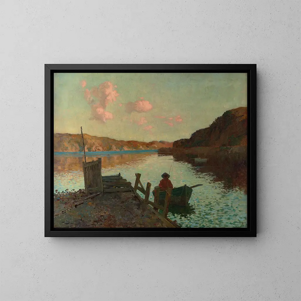 Bucht von Evans - James Nairn — gerahmtes Bild an der Wand