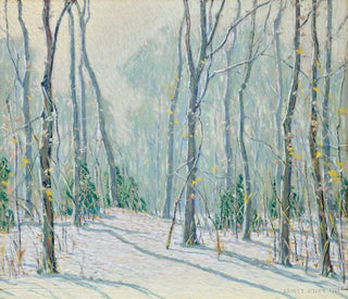 James P Knox - Winter Landscape Fort Lee NJ.webp