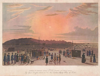 James Pattison Cockburn - View of famous ice bridge formed between Quebec and Point Levis.webp