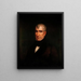 William Henry Harrison - James Reid Lambdin — gerahmtes Bild an der Wand