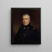 Zachary Taylor - James Reid Lambdin — gerahmtes Bild an der Wand