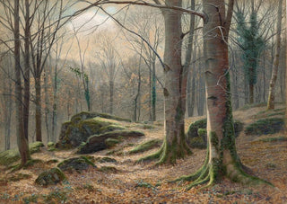 James Thomas Watts - A Winter Morning Hoar Frost Melting.webp