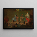Eine Theatervorstellung beim Fürsten Napoleon - James Tissot — gerahmtes Bild an der Wand