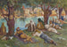 Am Ufer der Wasser von Babel - James Tissot — Ansicht des Kunstwerks