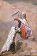 Moïse brise les tables des Dix Commandements - James Tissot — vista dell’opera