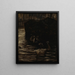 René und Reverchon beim Baden in der Seine - James Tissot — gerahmtes Bild an der Wand