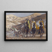 Der Reise der Magier - James Tissot — gerahmtes Bild an der Wand