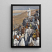 Der Sermon der Seligpreisungen - James Tissot — gerahmtes Bild an der Wand
