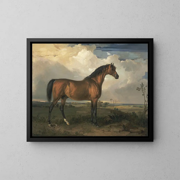 Adler, ein berühmtes Hengst - James Ward — gerahmtes Bild an der Wand