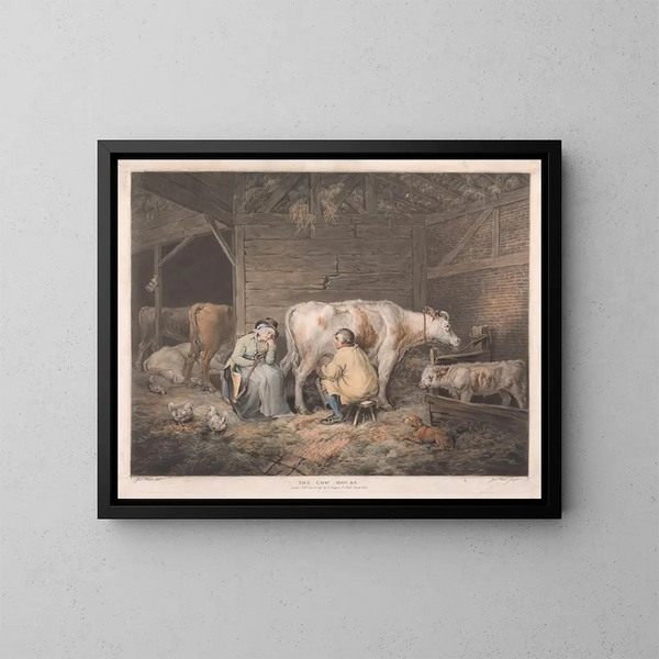 La maison des vaches - James Ward — quadro incorniciato alla parete