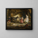 L'âne obstiné - James Ward — quadro incorniciato alla parete