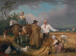Die Mähdrescher - James Ward — Ansicht des Kunstwerks