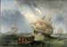 Schiffe auf hoher See - James Wilson Carmichael — Ansicht des Kunstwerks