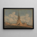 Project design for Fonthill Abbey, Wiltshire - James Wyatt — framed artwork on a wall
