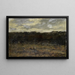 Piccolo stagno sulla brughiera - Jan Adam Zandleven — quadro incorniciato alla parete