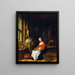 Küchenszene - Jan Adriaensz van Staveren — gerahmtes Bild an der Wand
