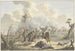 Angriff zwischen Krim-Kosaken und französischer Kavallerie - Jan Anthonie Langendijk — Ansicht des Kunstwerks