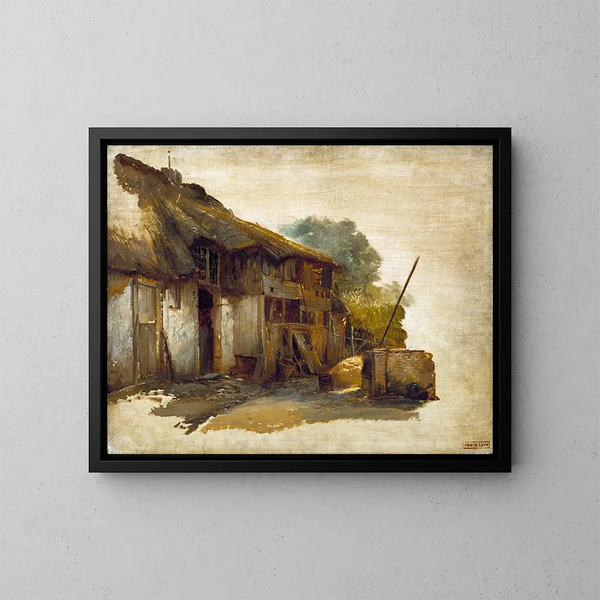 Ferme - Jan August Hendrik Leys — quadro incorniciato alla parete