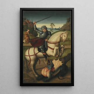 Jan Baegert - St Catherine St George and the Dragon.webp