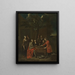 L'entreprise joue - Jan Baptist Lambrechts — gerahmtes Bild an der Wand