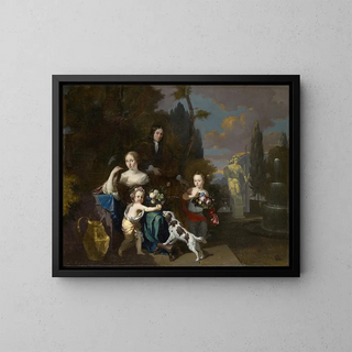 Jan Baptist Weenix - Portrait of a Family.webp
