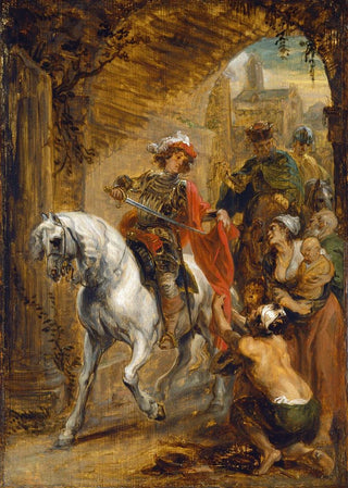 Jan Boeckhorst - Saint Martin Dividing His Cloak.webp