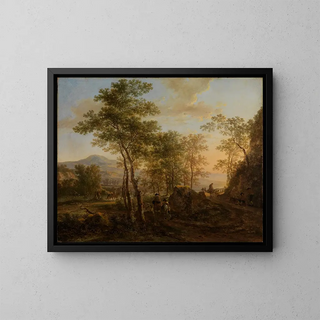Jan Both - Italienische Landschaft am Abend.webp