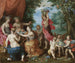 Ein Bacchanal mit Ceres, Bacchus und Venus - Jan Brueghel der Jüngere — Ansicht des Kunstwerks