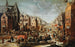 Paesaggio Urbano in Inverno con Carrozze - Jan Carel van Eyck — vista dell’opera