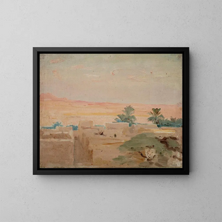Jan Cigliski - Biskra  Desert Evening.webp