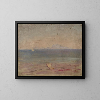 Capri - Jan Cybis — gerahmtes Bild an der Wand